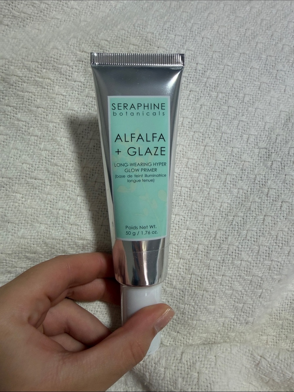 Alfalfa + Glaze Long-Wearing Hyper Glow Primer - Mint